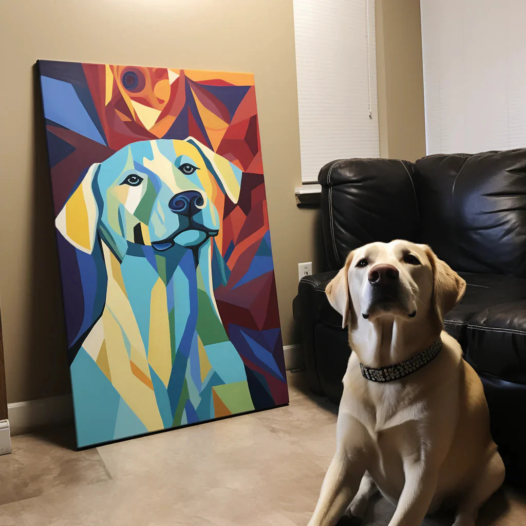 Cubism Canvas for Your Pet - Image 4