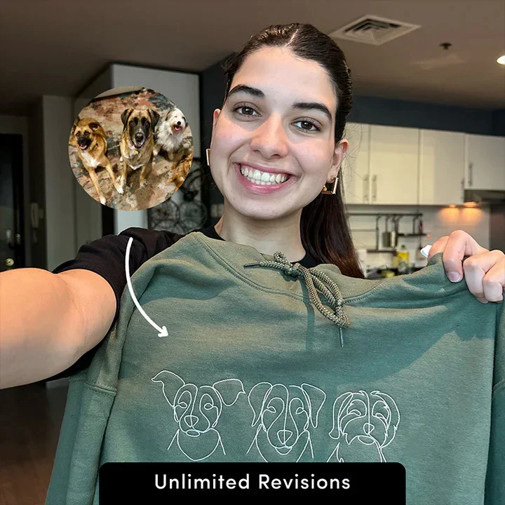 Custom Embroidered Sweatshirt/Hoodie - Image 7