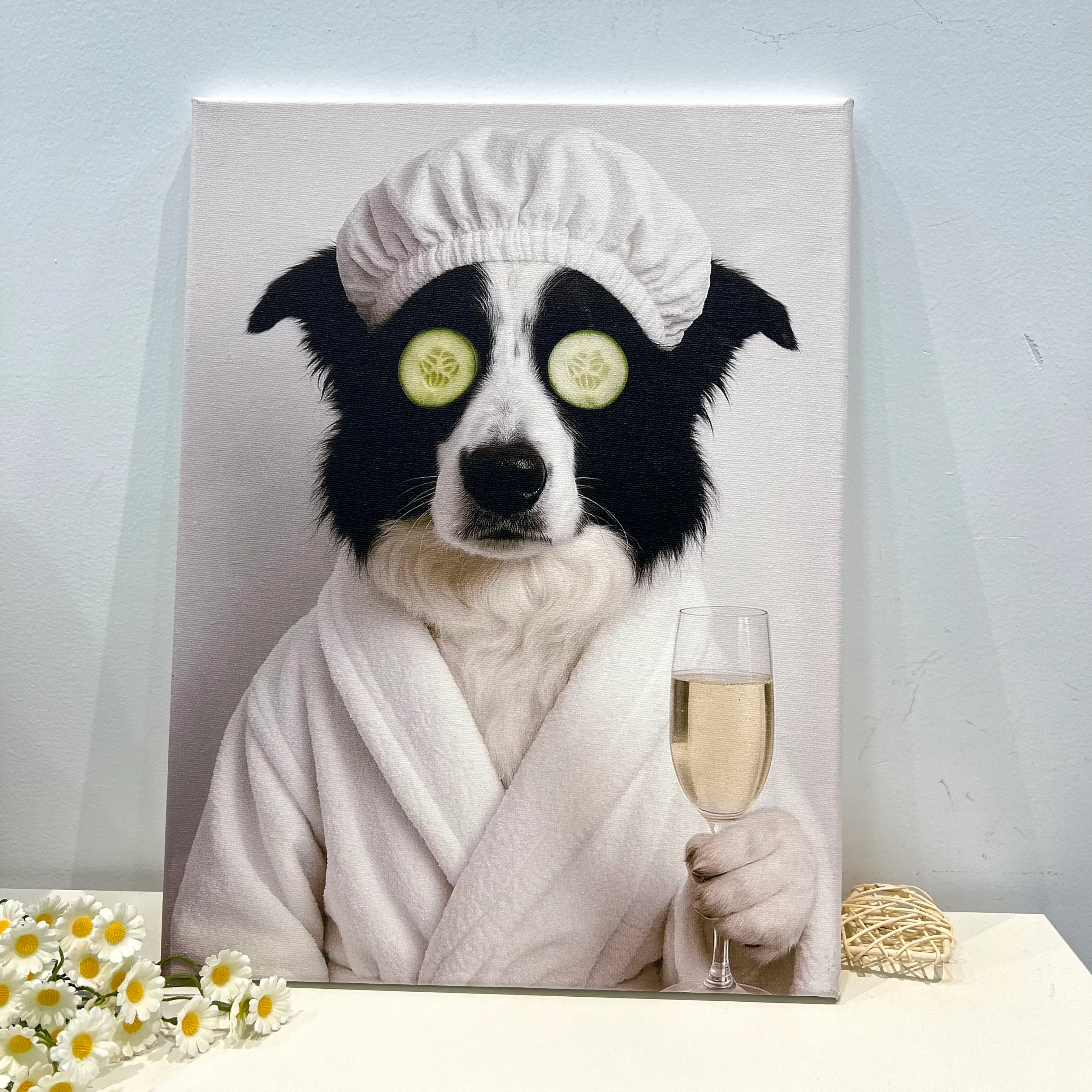 Custom Fun Pet Bathroom Wall Art Colorful Edition - Image 4