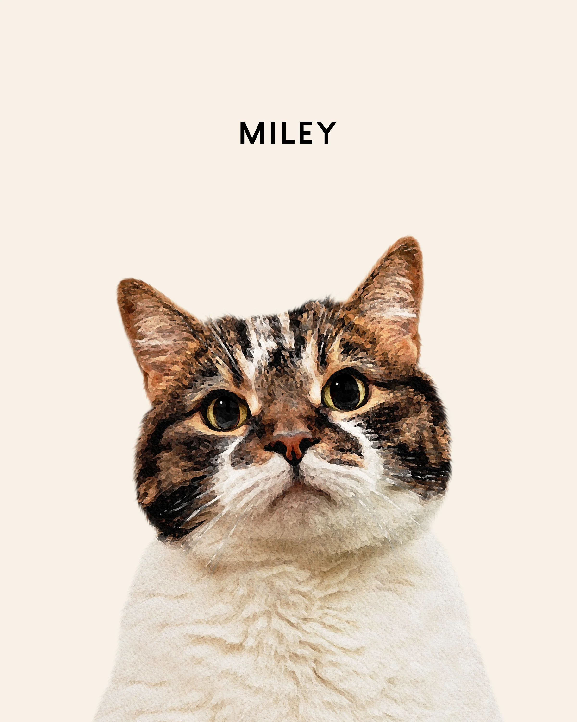 Custom Pet Pen Art Portrait Blanket - Image 3