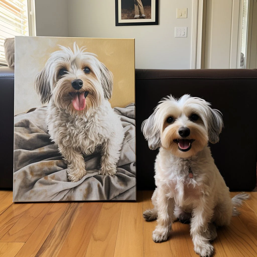 Custom Pet Portrait - Modern Style - Image 5