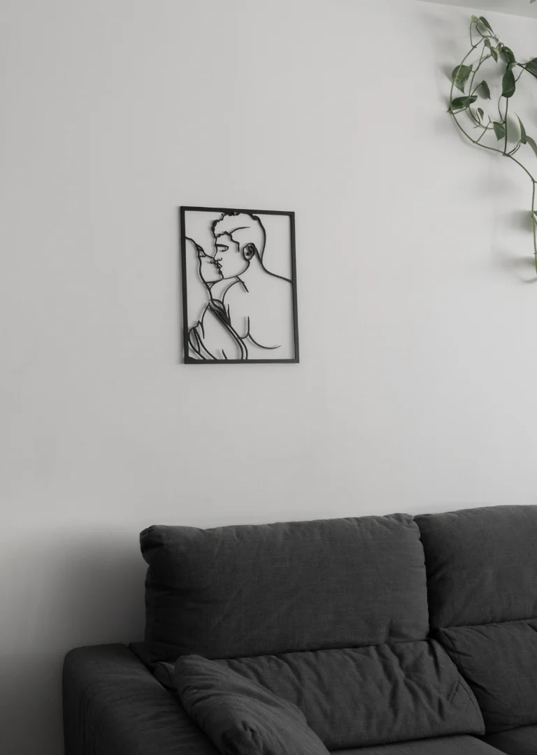 Custom Portrait Outline Metal Sign - Image 13