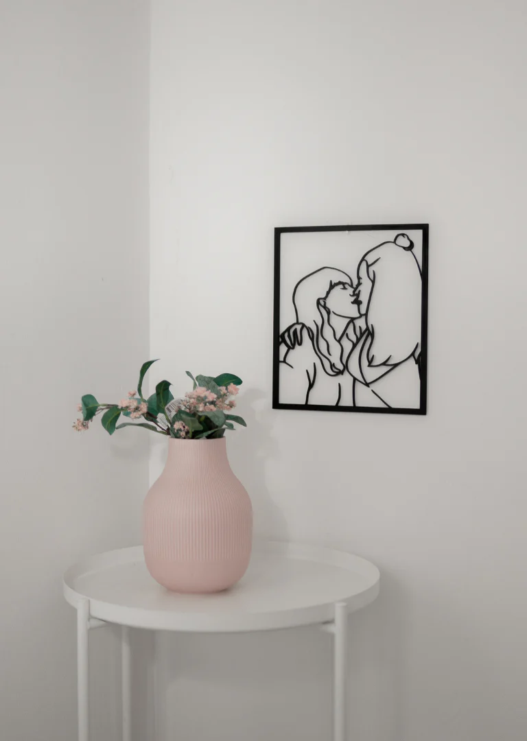 Custom Portrait Outline Metal Sign - Image 17