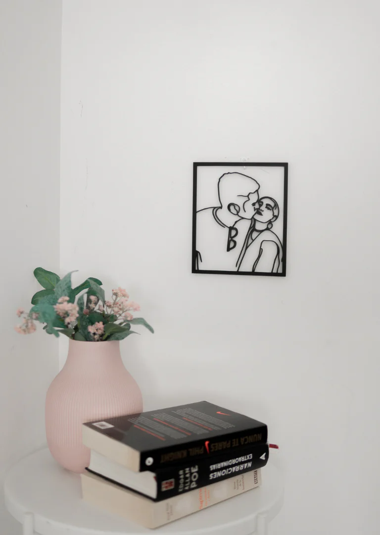 Custom Portrait Outline Metal Sign - Image 18