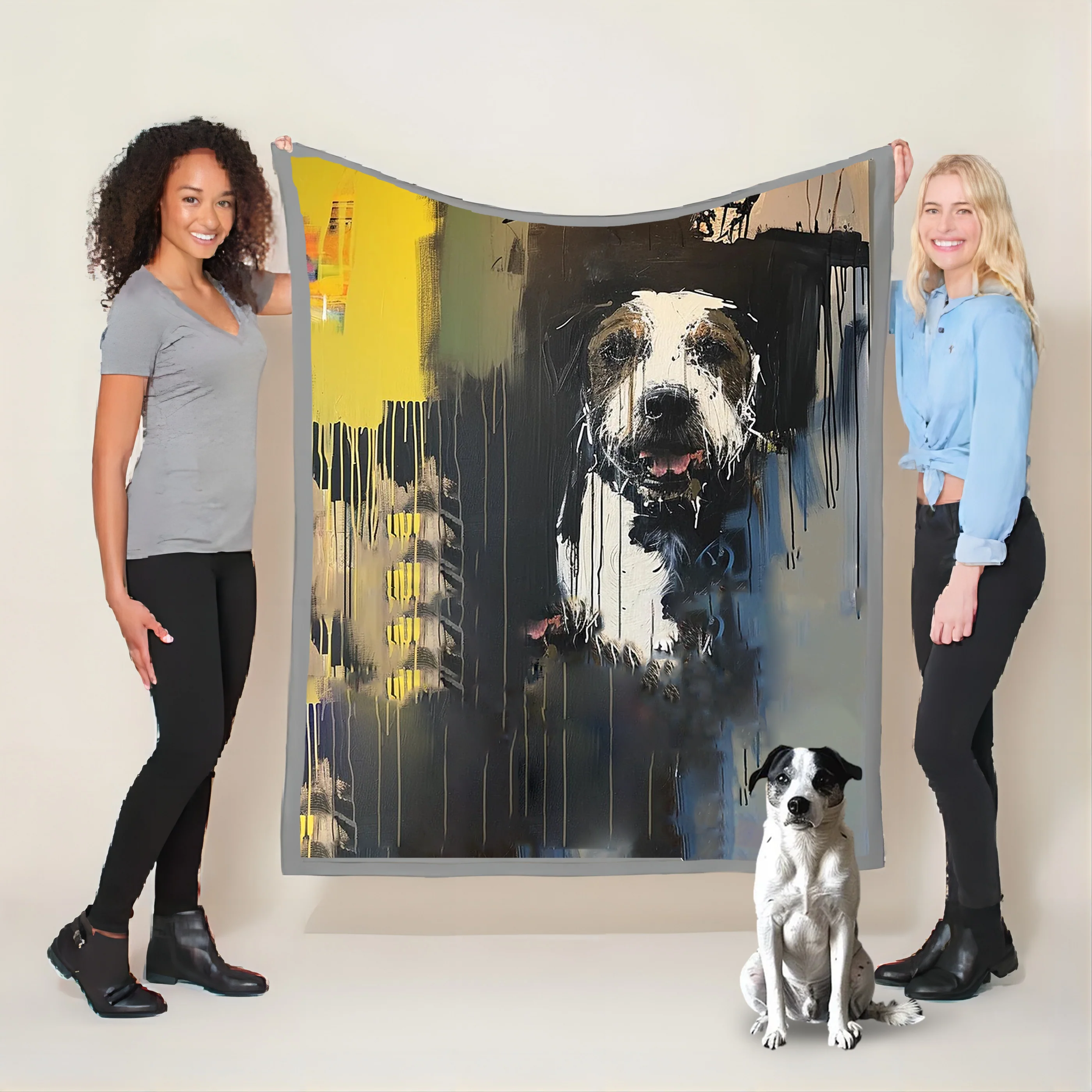 Customize Your Pet’s Exclusive Oil Painting Blanket - Image 5