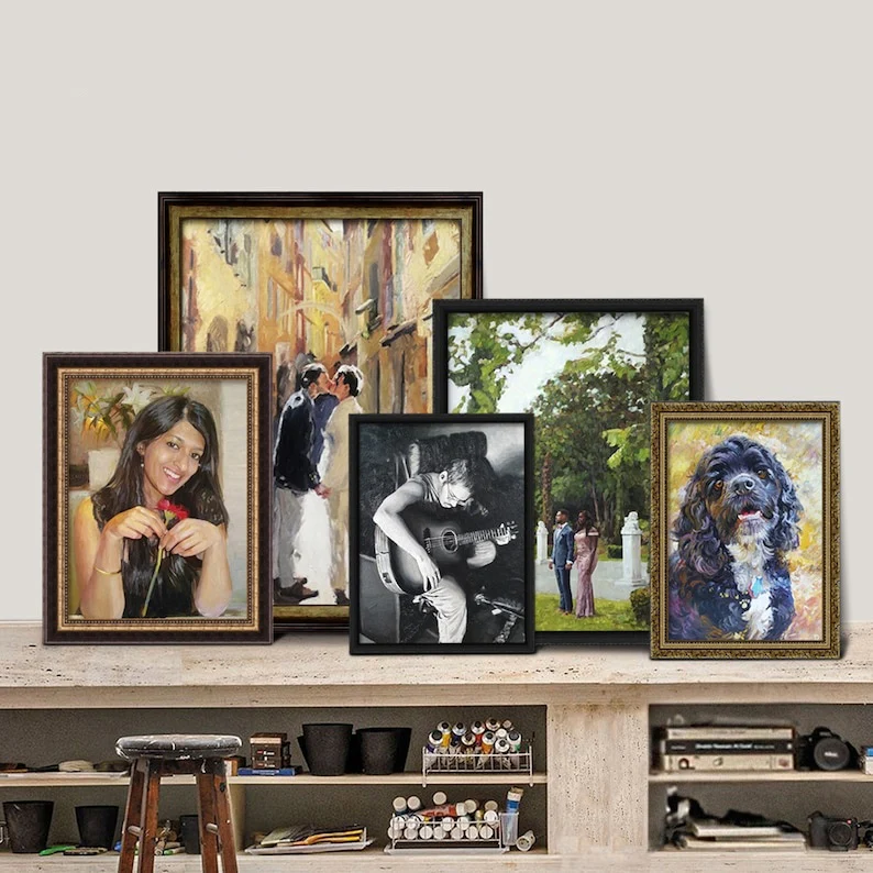 Oil painting commission, Custom oil portrait, Custom dog oil painting - Image 10