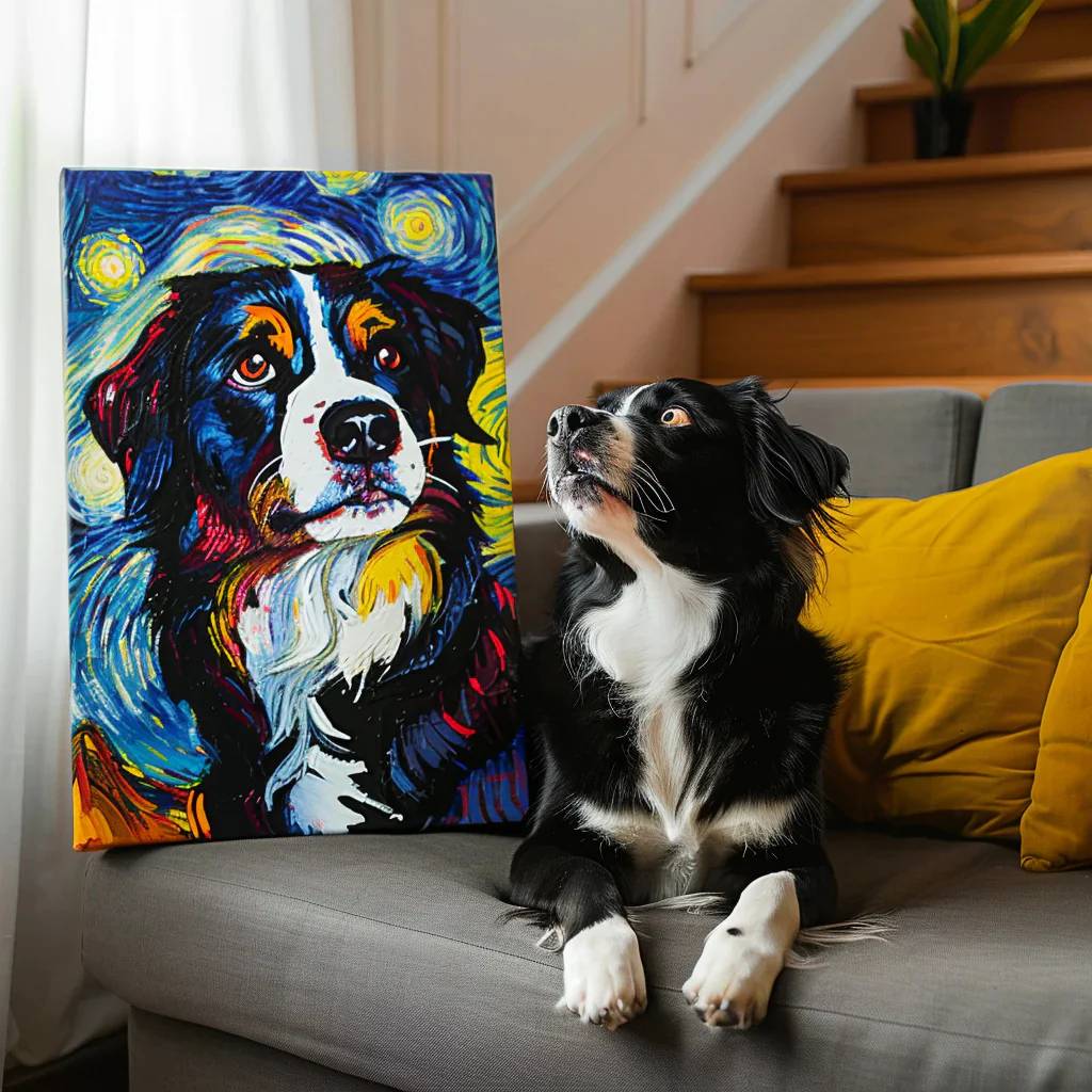 VG-Starry Night Canvas - Image 8