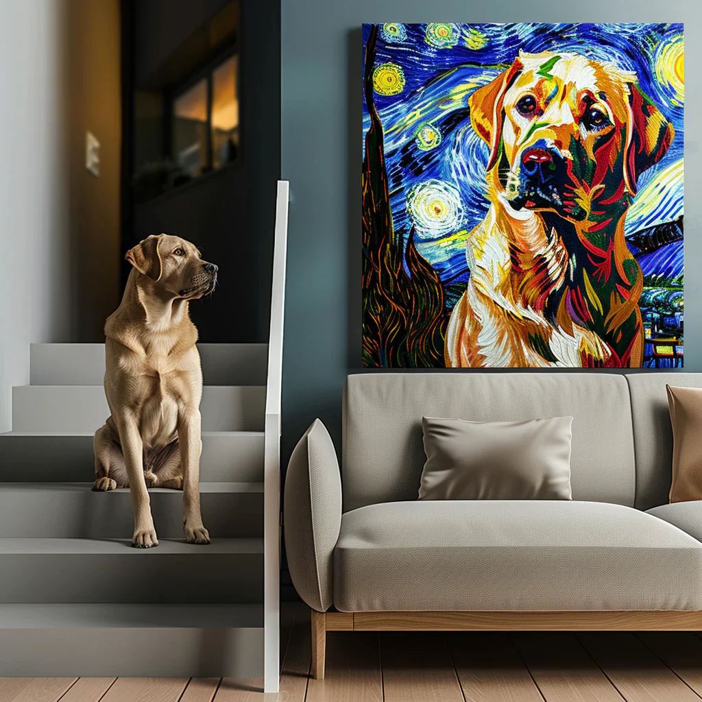 VG-Starry Night Canvas - Image 9