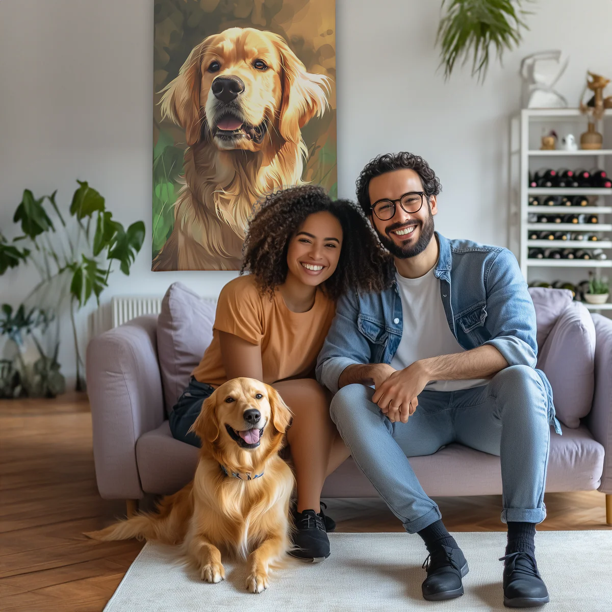 Whimsical Custom Pet Portrait - Image 6