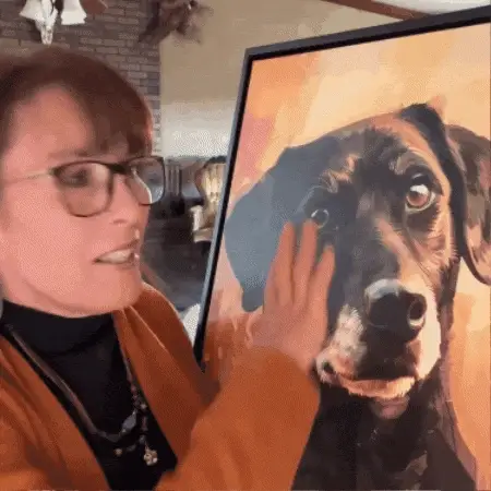 Whimsical Custom Pet Portrait - Image 8